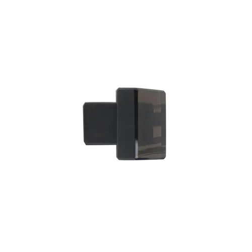 Cabinet knob CARRE PM Obsidian